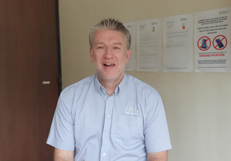 ADM manufacturing manager Andy Martin
