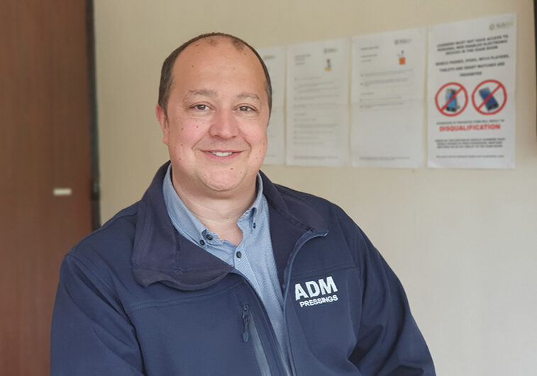 ADM Quality manager Steven Bell